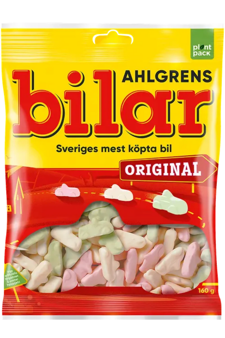 Shop Swedish Ahlgrens Bilar Candy Bags Including Pick And Mix with Worldwide Delivery