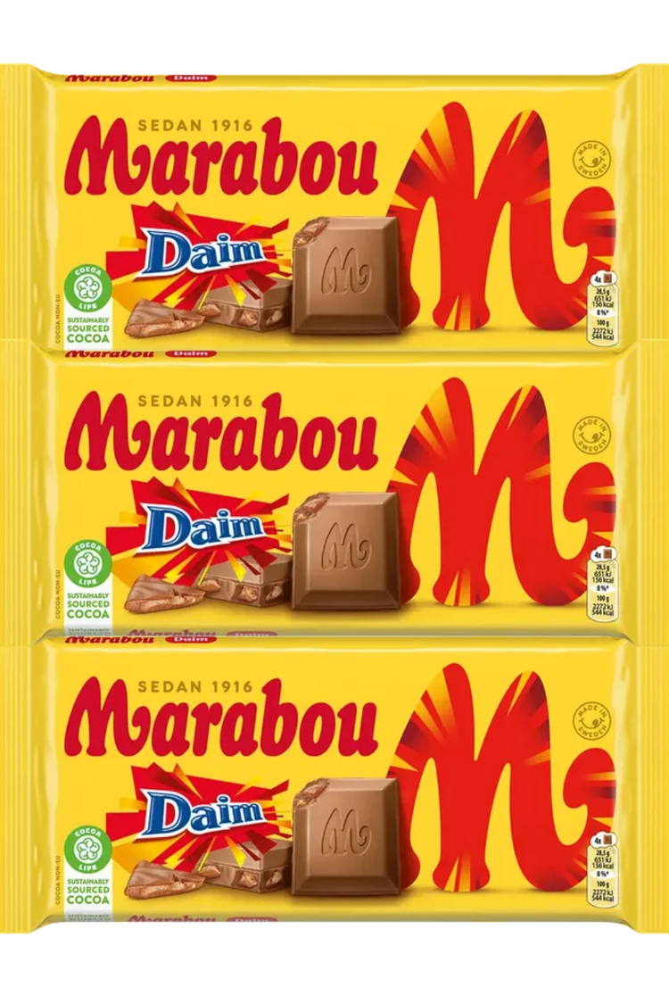 Shop Popular Swedish Chocolate Bars By Marabou 