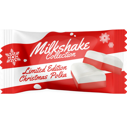 Milkshake Soft Fudge Christmas Polka Bulk Box