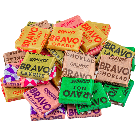 Bravo Creamy Toffee Pick And Mix Bulk Box By Grahns