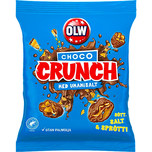 Choco "Crunch" Snacks With Umami Salt Bulk Box By OLW