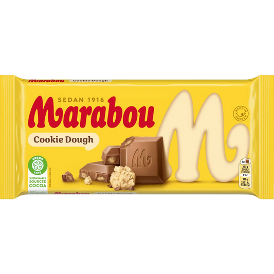 Cookie Dough Milk Chocolate Bar Wholesale Box By Swedish Marabou