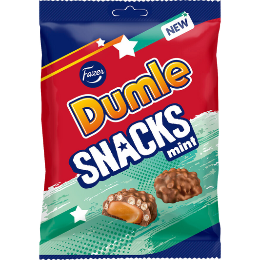 Dumle Snacks Mint Wholesale Box Of Bags