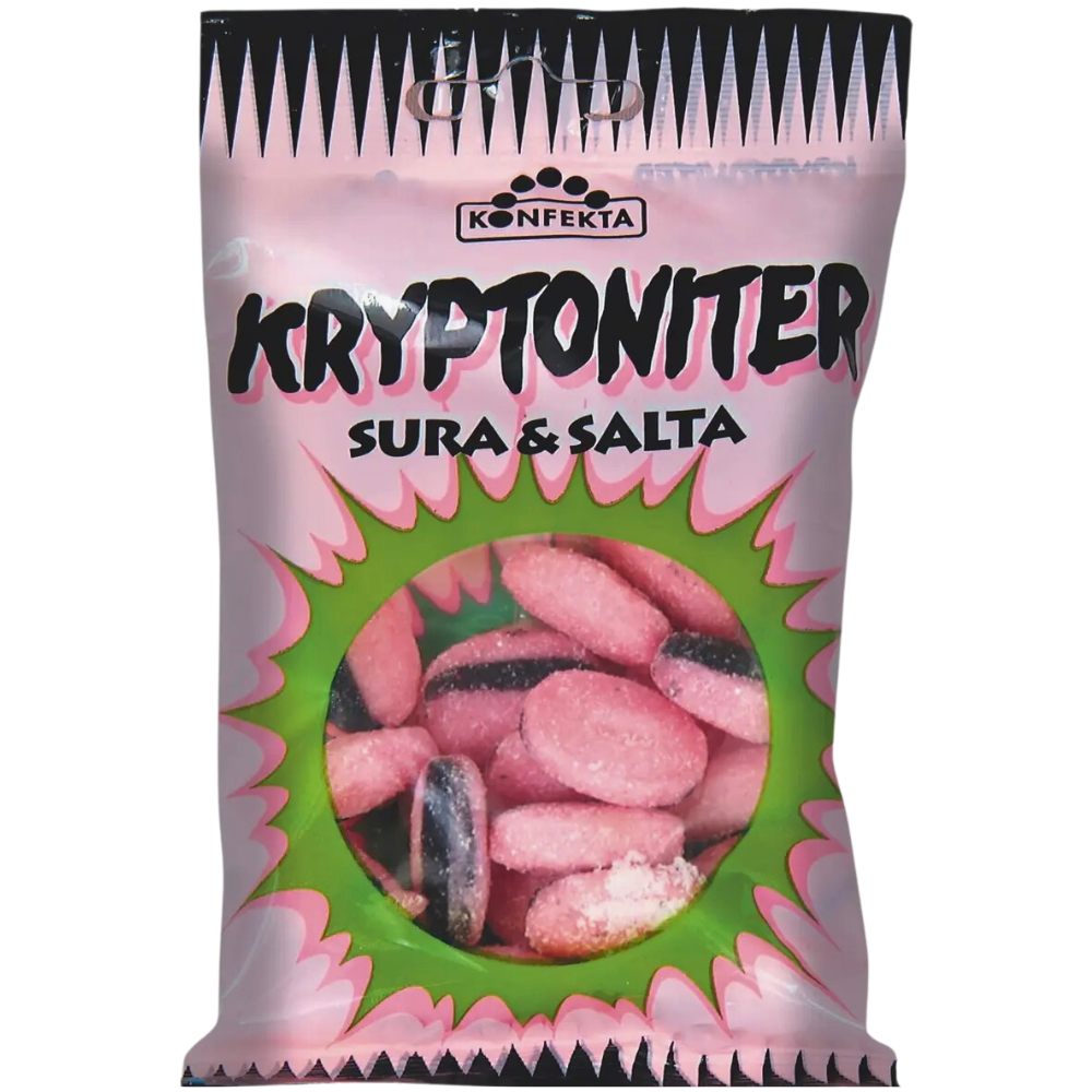 Kryptoniter Sour And Salty Candy Bulk Wholesale Box By Konfekta