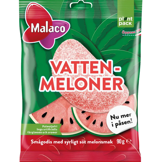 Chewy Sweet And Sour Watermelons By Malaco