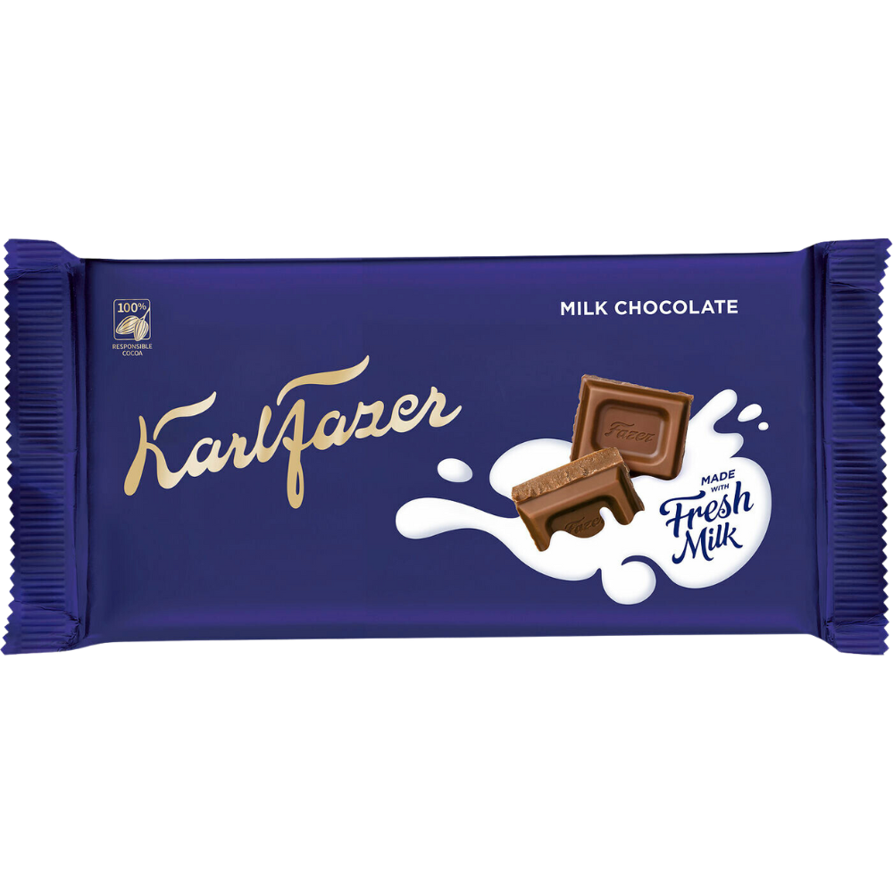 Milk Chocolate Bar Wholesale Box By Fazer