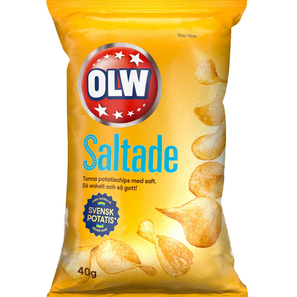 Salty Chips (Box Of 20 Bags)