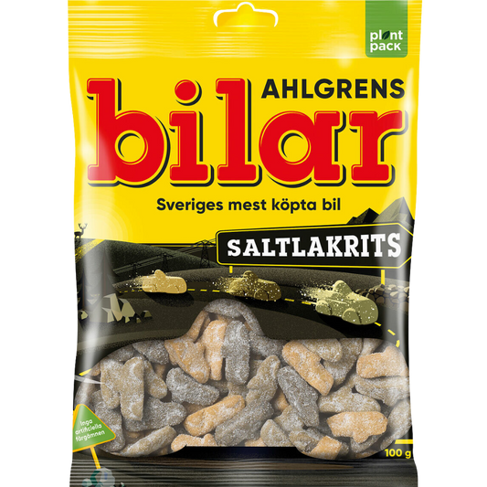 Ahlgrens Bilar Salty Licorice Wholesale Box