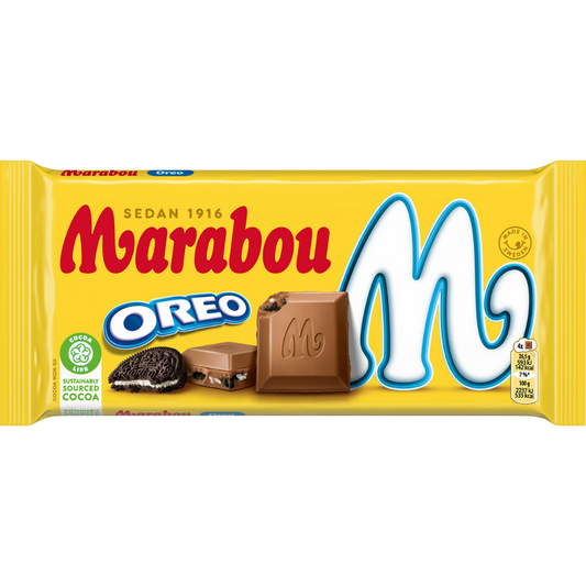 Oreo Cookie Milk Chocolate Bar Wholesale Box By Swedish Marabou