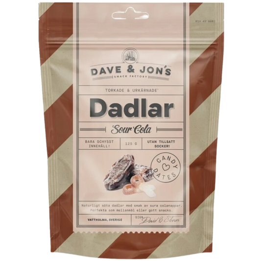 Pitted Sour Cola Dates Healthy Vegan Candy By Swedish Dave & Jon's