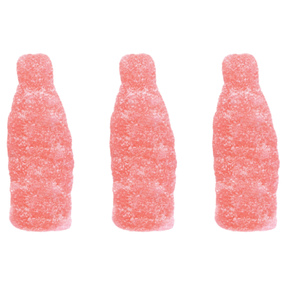 Sour Grapefruit Bottles Pick and Mix Bulk Box By Swedish Malaco