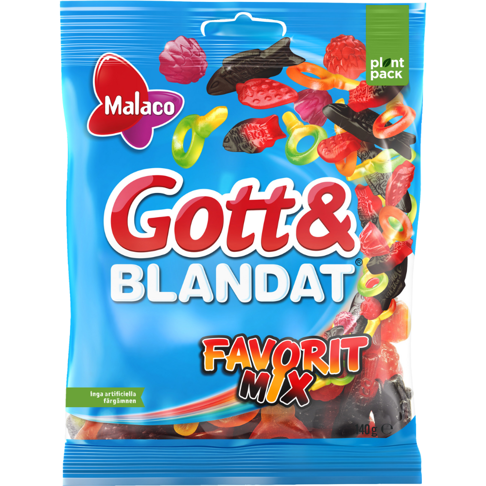 Gott & Blandat Favorite Mix Wholesale Box Of Bags