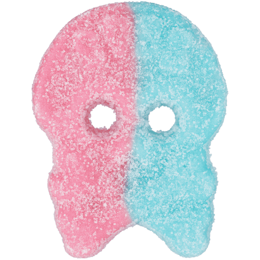 Vegan Sour Foam Dizzy Skulls Pick And Mix Bulk Box By Bubs