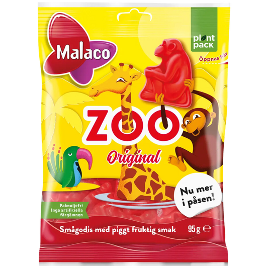 Zoo Original Wholesale Box Of Bags By Swedish Malaco